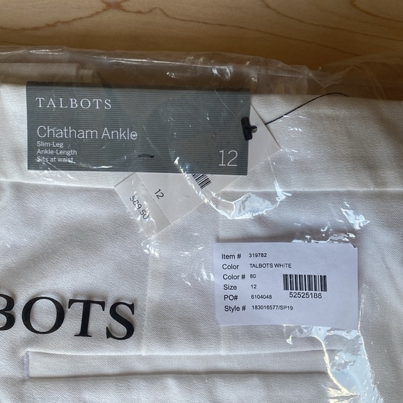 Bundle Talbots Chatham Ankle Pants in 3 colors - Picture 7 of 10